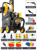 250 Bar High-Pressure Car Washer – 2000W, Foam Cannon, 35m Hose, IPX5, Pressure Gauge