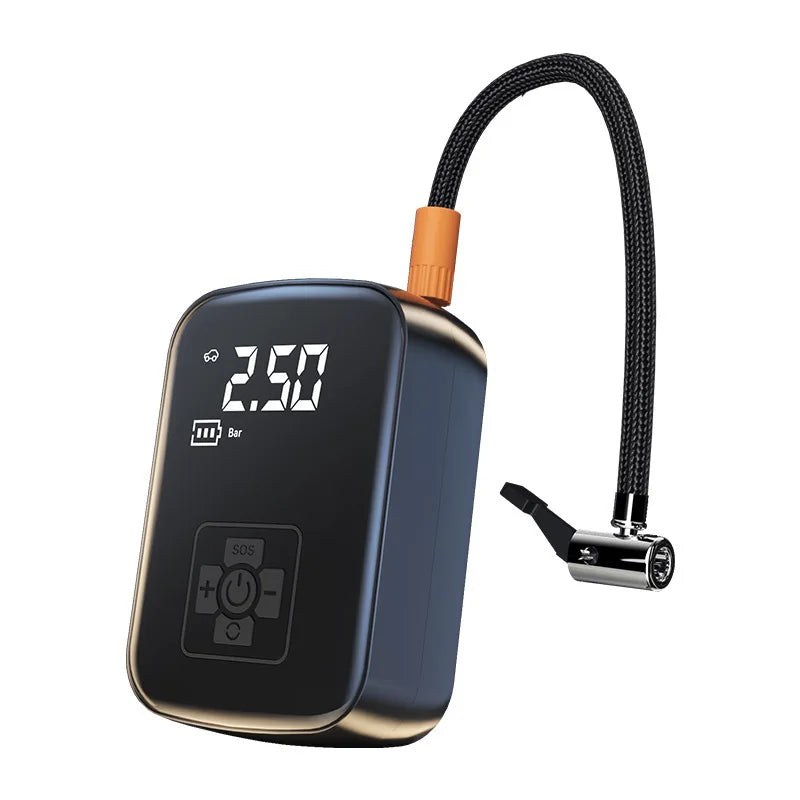 EAFC 150 PSI Tire Inflator, Wired or Rechargeable