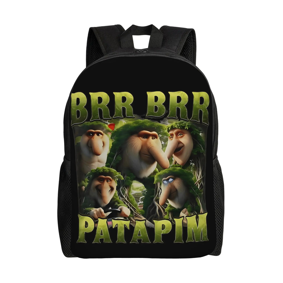 Tung Tung Tung Sahur Backpack – Unisex Meme Daypack