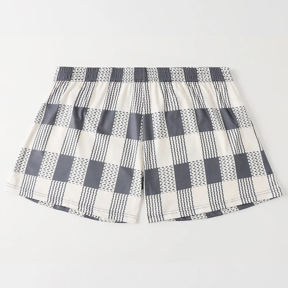 Men's Loose-Fit Plaid Stretch Boxer Shorts, 5-Pack