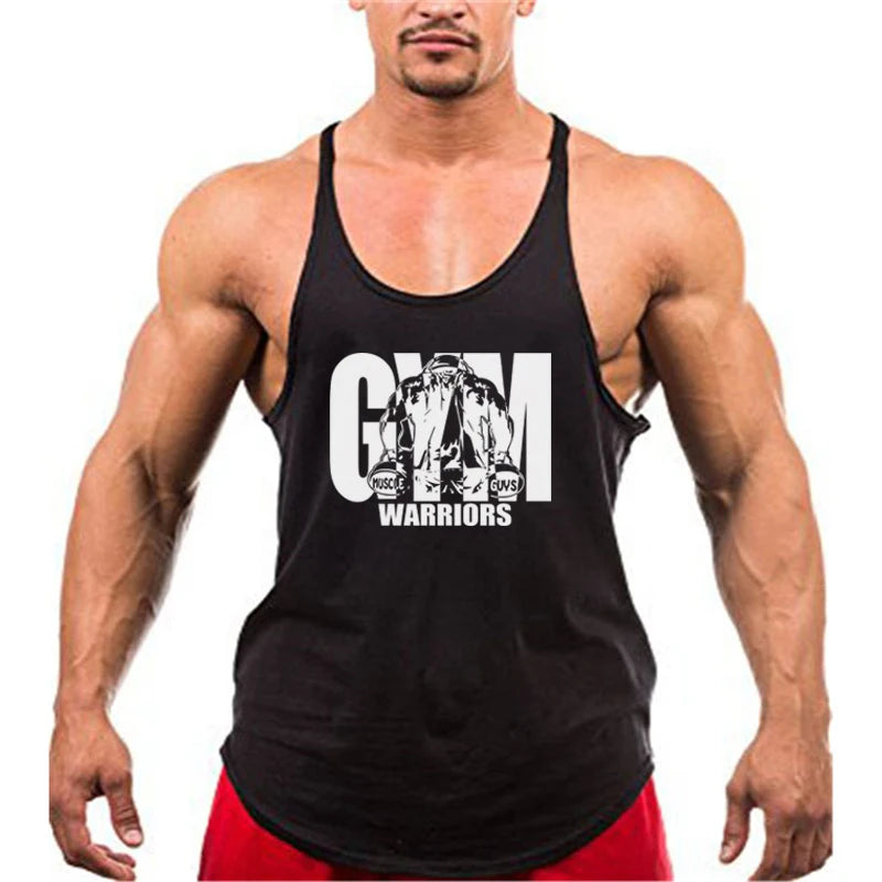 Men's Sleeveless Gym Tank Top — Athletic Training Vest
