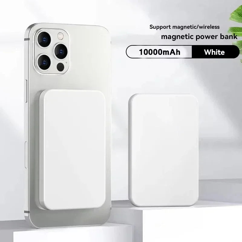 Lenovo 25W Magnetic Wireless Power Bank – MagSafe Fast Charging for iPhone & Android