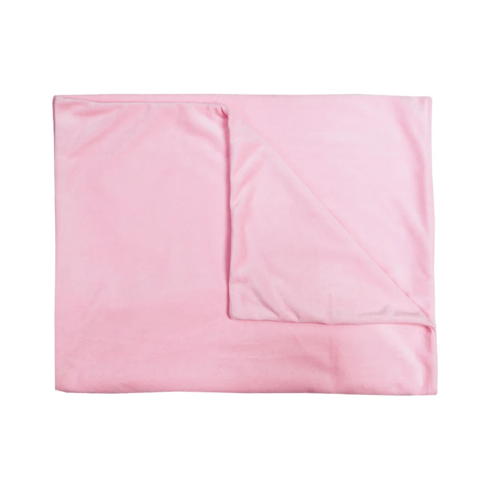 Super Soft Plush Body Pillow Cover – Nordic Solid Color, Multiple Sizes, Hidden Zipper