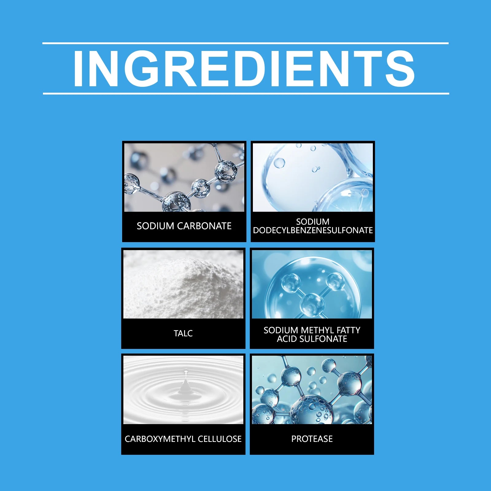 Science-Powered Clean — Biological Enzyme Laundry Powder | Strong Stain & Oil Removal, Fabric Softening, All Fabrics, Hypoallergenic