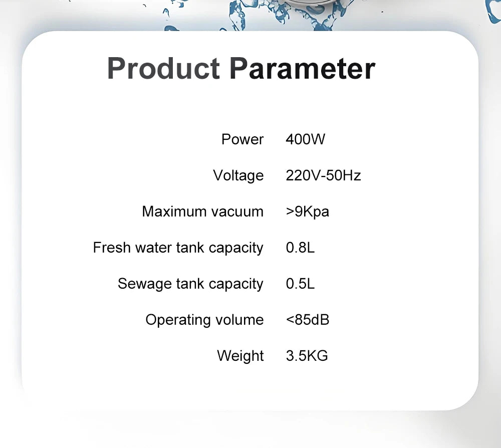Tungfull All-in-One Carpet & Curtain Vacuum Cleaner — Multifunctional Fabric Cleaning Machine for Sofa, Vacuuming & Washing