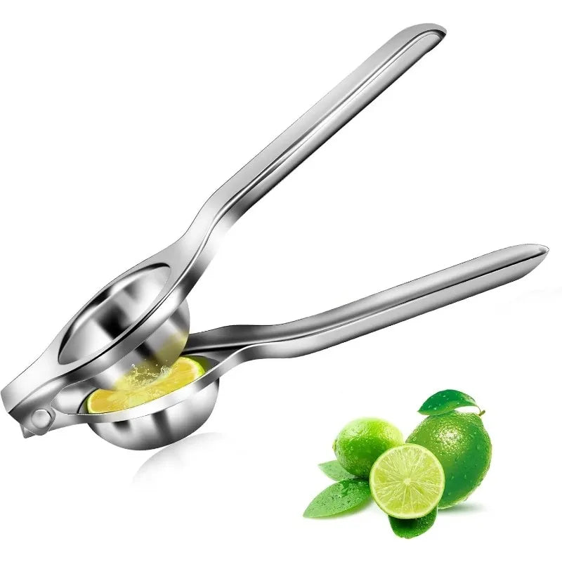 Stainless Steel Lemon Squeezer & Citrus Juicer — Ergonomic Manual FruitJuice Extractor
