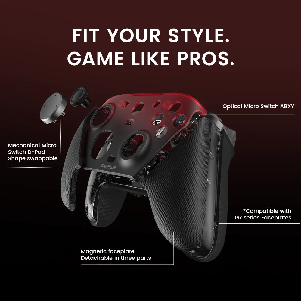 GameSir G7 Pro Wired Xbox Gamepad with Charging Dock – PC, Steam & Android Controller