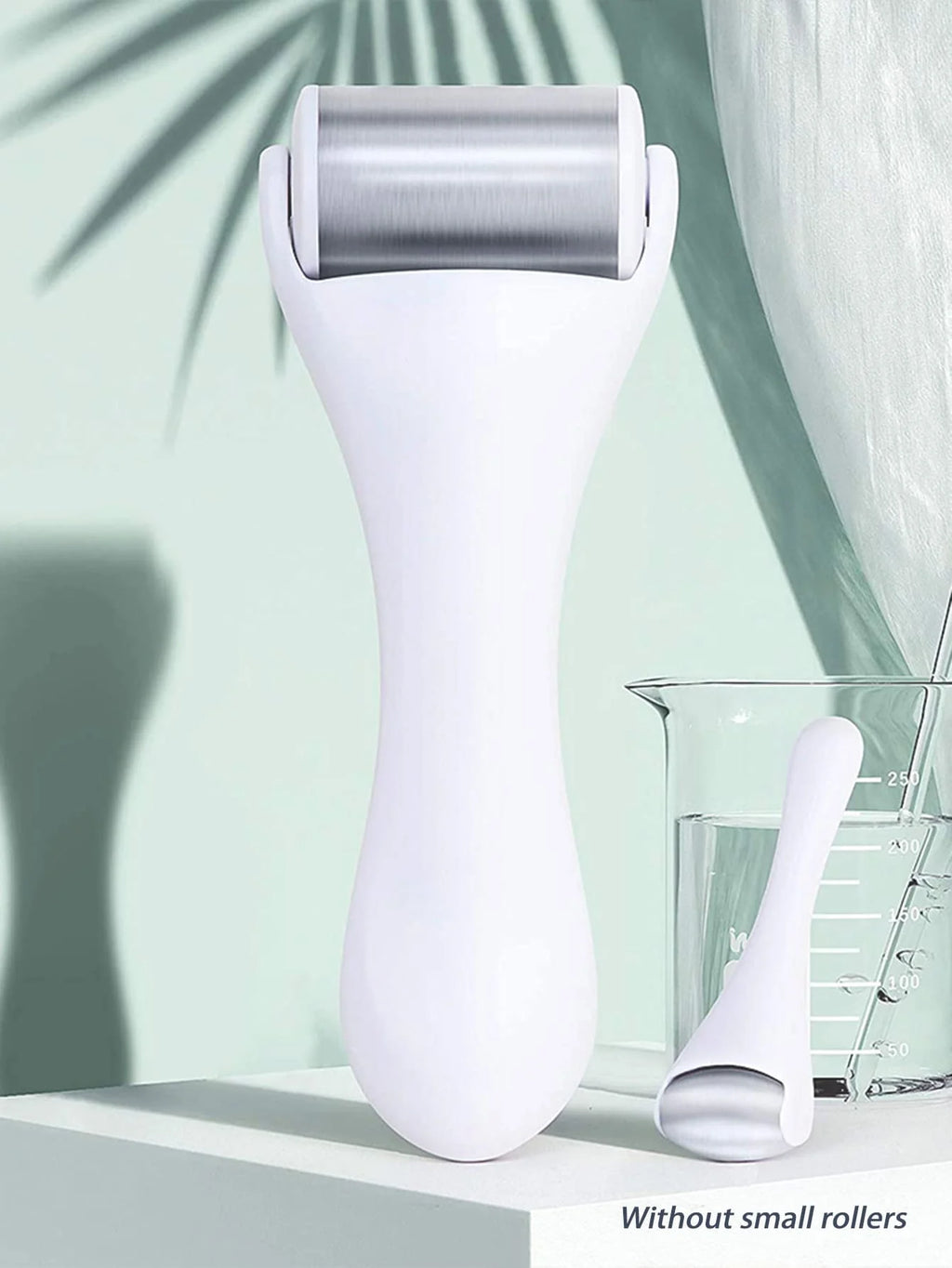 Ice Roller Face Massager – Skin Tightening, Firming & Puffiness Relief Tool with 50 Ice Beads