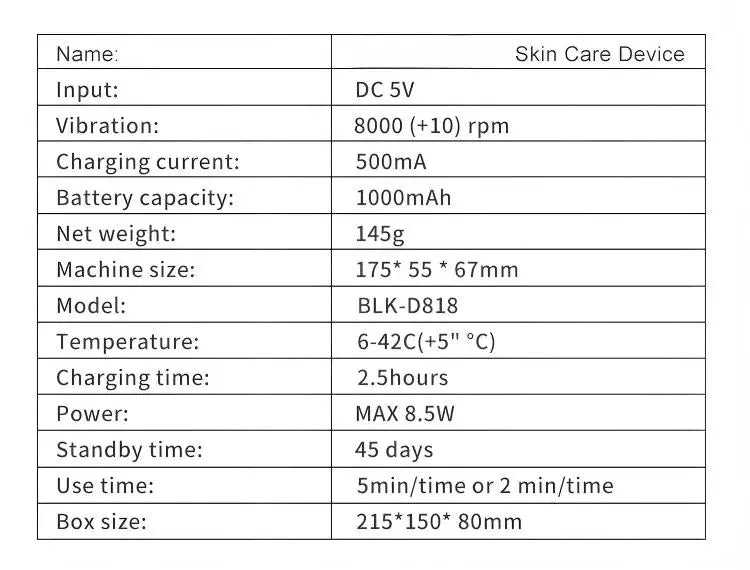5-in-1 Microcurrent Facial Massager – Red & Blue Light, Cooling, Ion & Skin Tightening Beauty Device