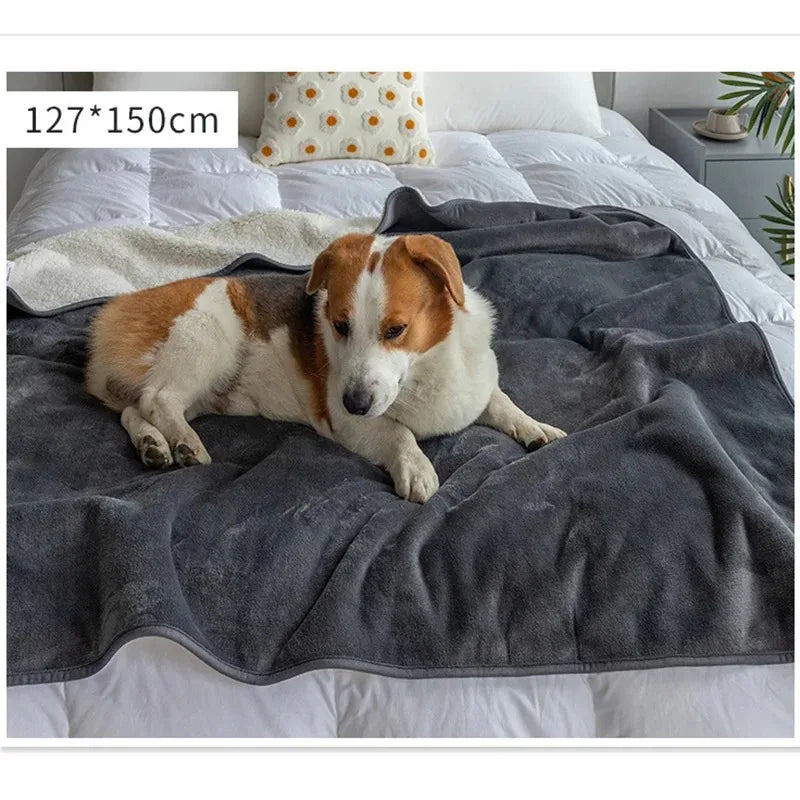 Waterproof Dog & Cat Blanket – Premium Puppy Blanket, Waterproof Pet Throw, Multiple Sizes