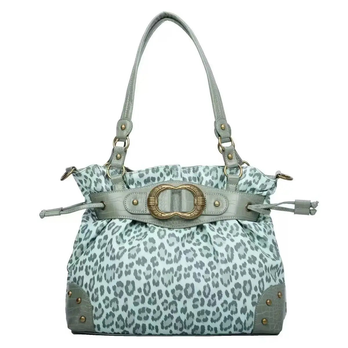ABQP Vintage Distressed Large Capacity Underarm Tote Crossbody Bag – Designer Shoulder Handbag for Women
