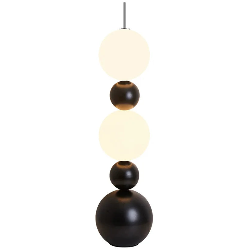 Black Floor Lamp – Warm or White LED Lighting
