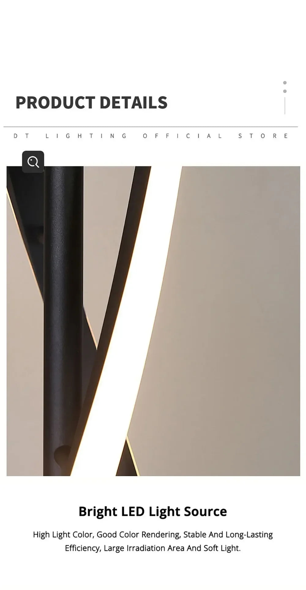 Spiral LED Floor Lamp – 135cm Sculptural Light
