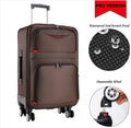Women's Oxford Luggage Set — Large Capacity, 20"-28"
