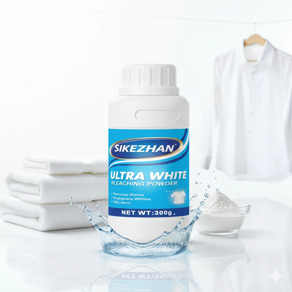 Revive Your Whites Instantly — Fabric Stain Remover & Whitening Powder | 110g/300g, Yellow Stain Removal, Deep Decontamination, Bleach-Safe