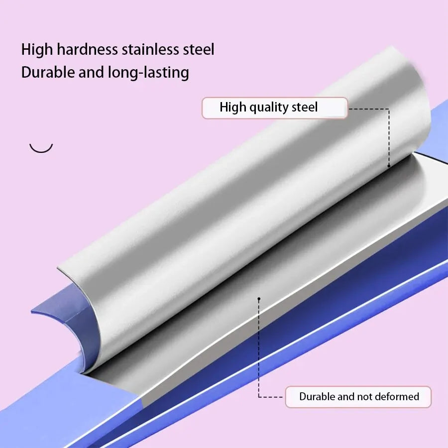 4-Piece Stainless Steel Eyebrow Tweezer Set