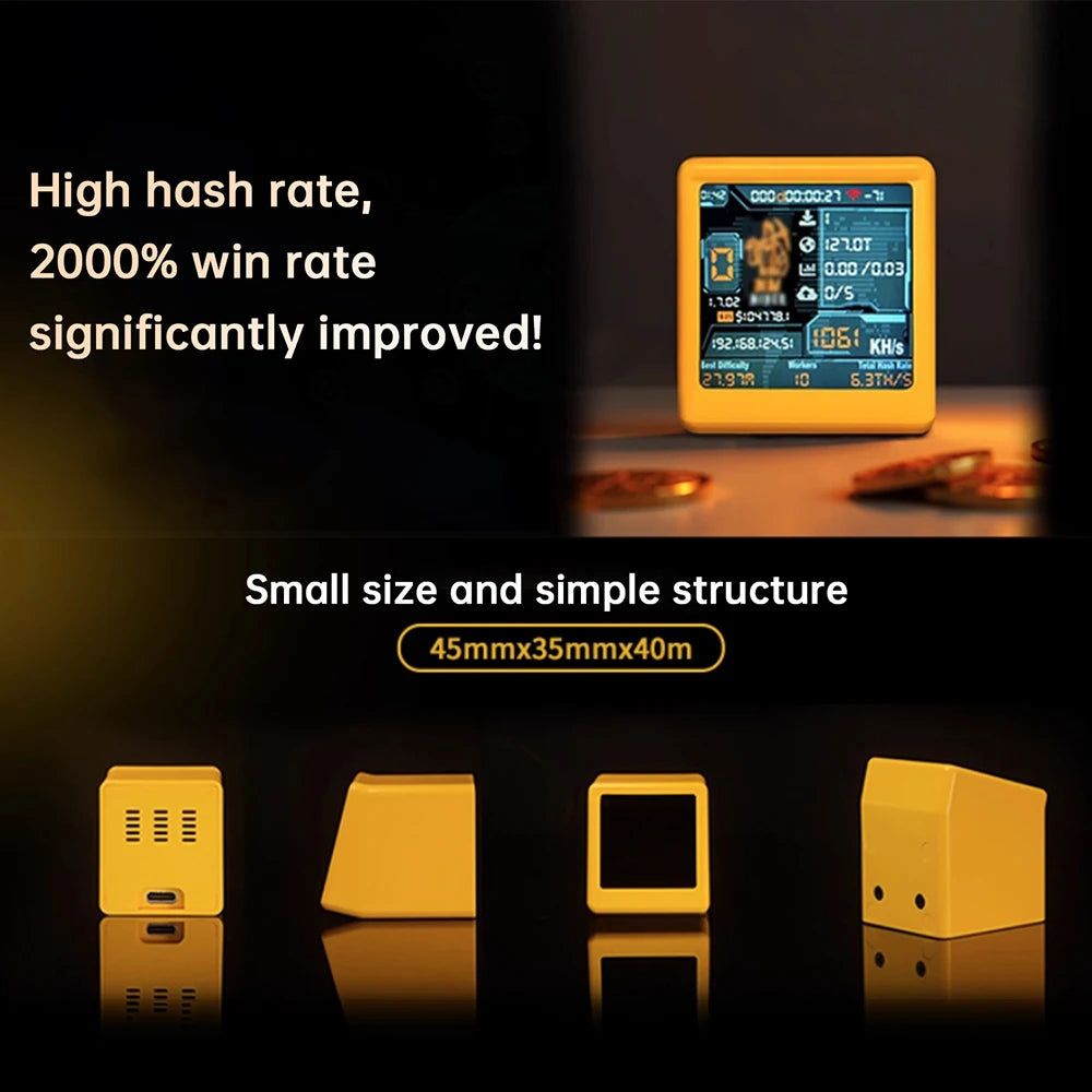 Bitcoin Miner BTC Lottery Kit — USB Solo Mining for Crypto Enthusiasts