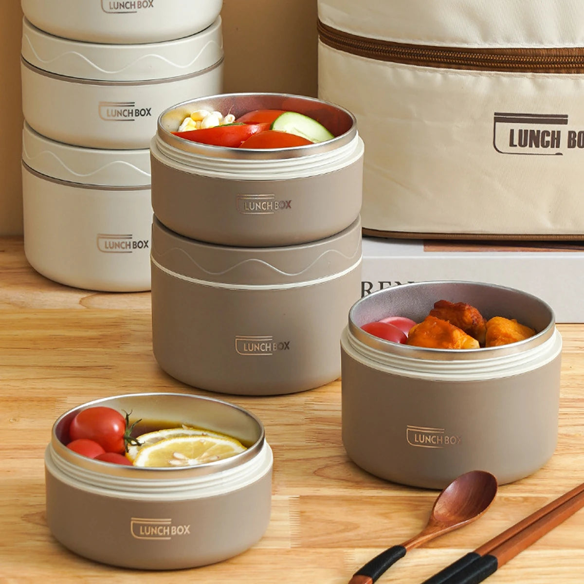 304 Stainless Steel Thermal Food Container