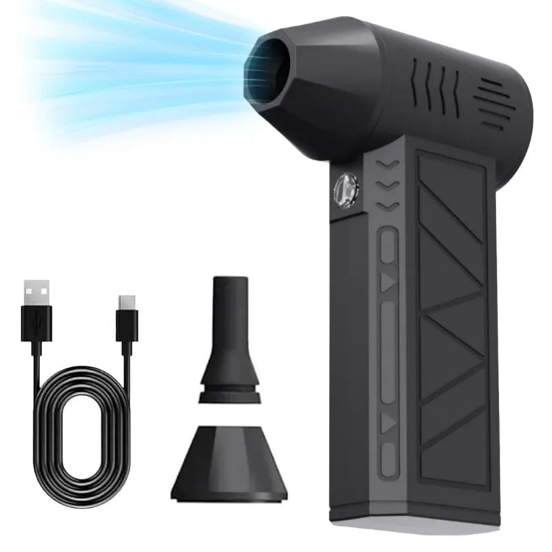 Turbo Jet Fan Blower 130,000 RPM — Brushless Motor Portable Air Duster & Dust Cleaner Tool