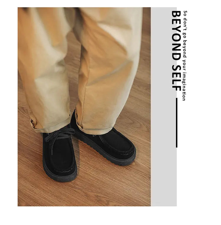 Men's Wide Toe Barefoot Retro Casual Walking Shoes