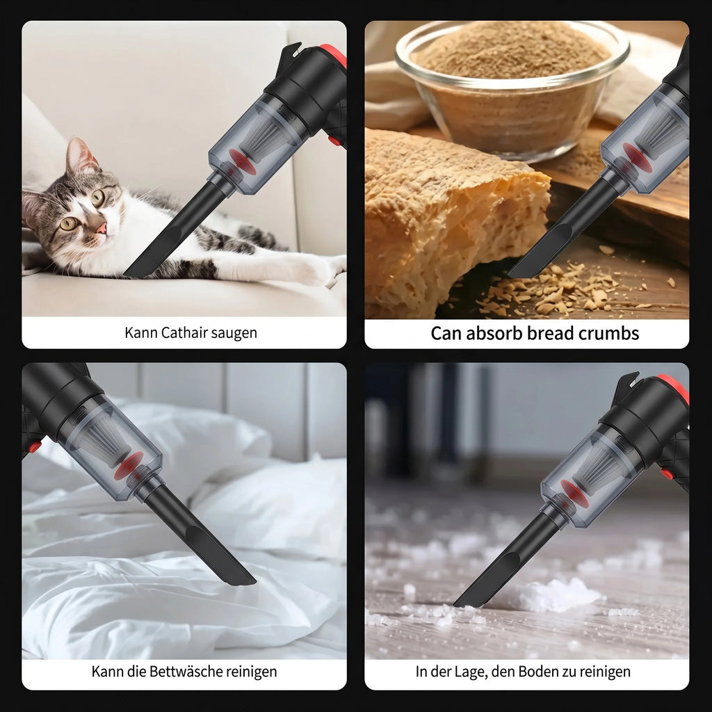 Cordless Mini Handheld Vacuum for Car and Home