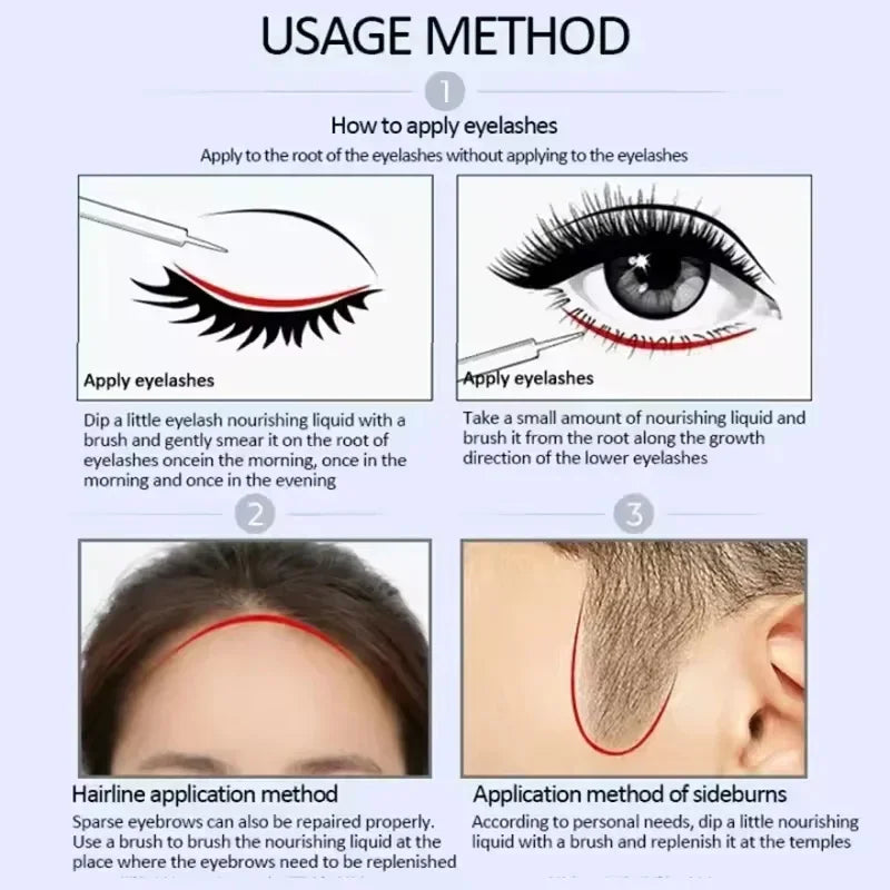Fast Eyebrow & Eyelash Growth Serum — Anti-Hair Loss