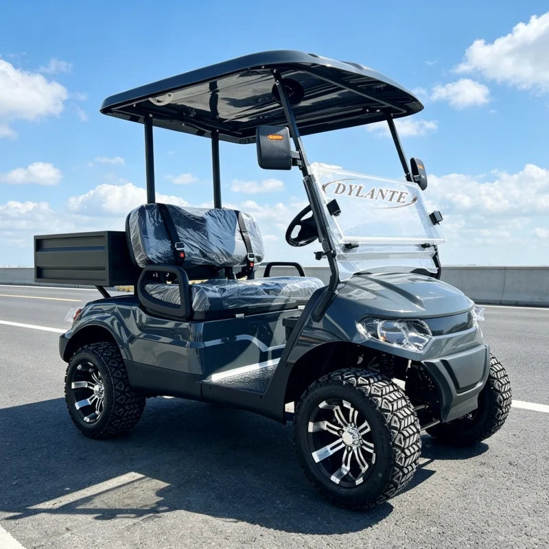 Electric Golf Cart — 2 Seater Street Legal 5KW 48V/60V/72V Lithium Hunting Cart
