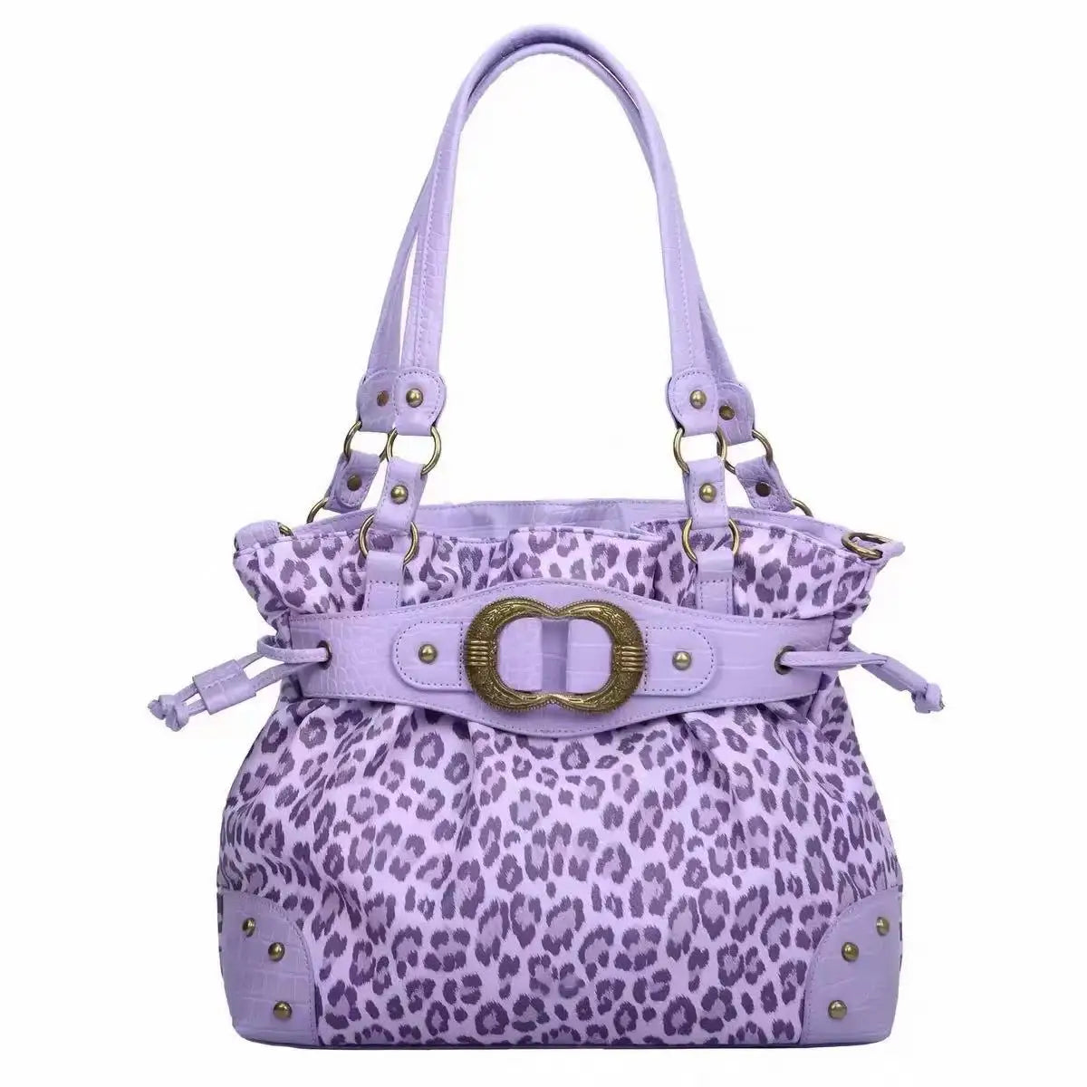 ABQP Vintage Distressed Large Capacity Underarm Tote Crossbody Bag – Designer Shoulder Handbag for Women