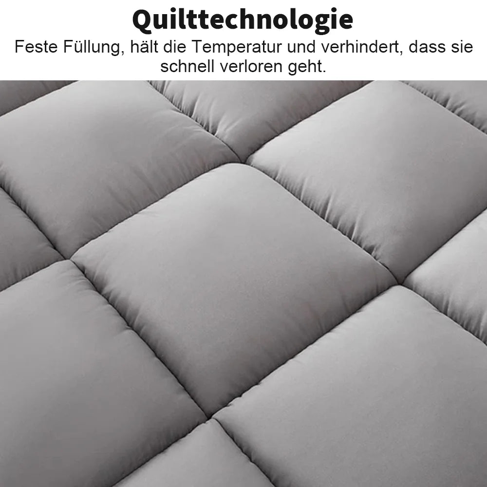 Thickened 3D Fiber Mattress – Soft Cushion, Non-Slip with Band, Multiple Sizes, Bedroom Mattress
