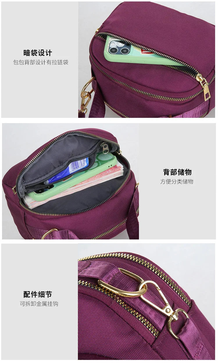 MAFALDA Anime Mini Crossbody Shoulder Bag – Cute Phone Purse Underarm Handbag for Women