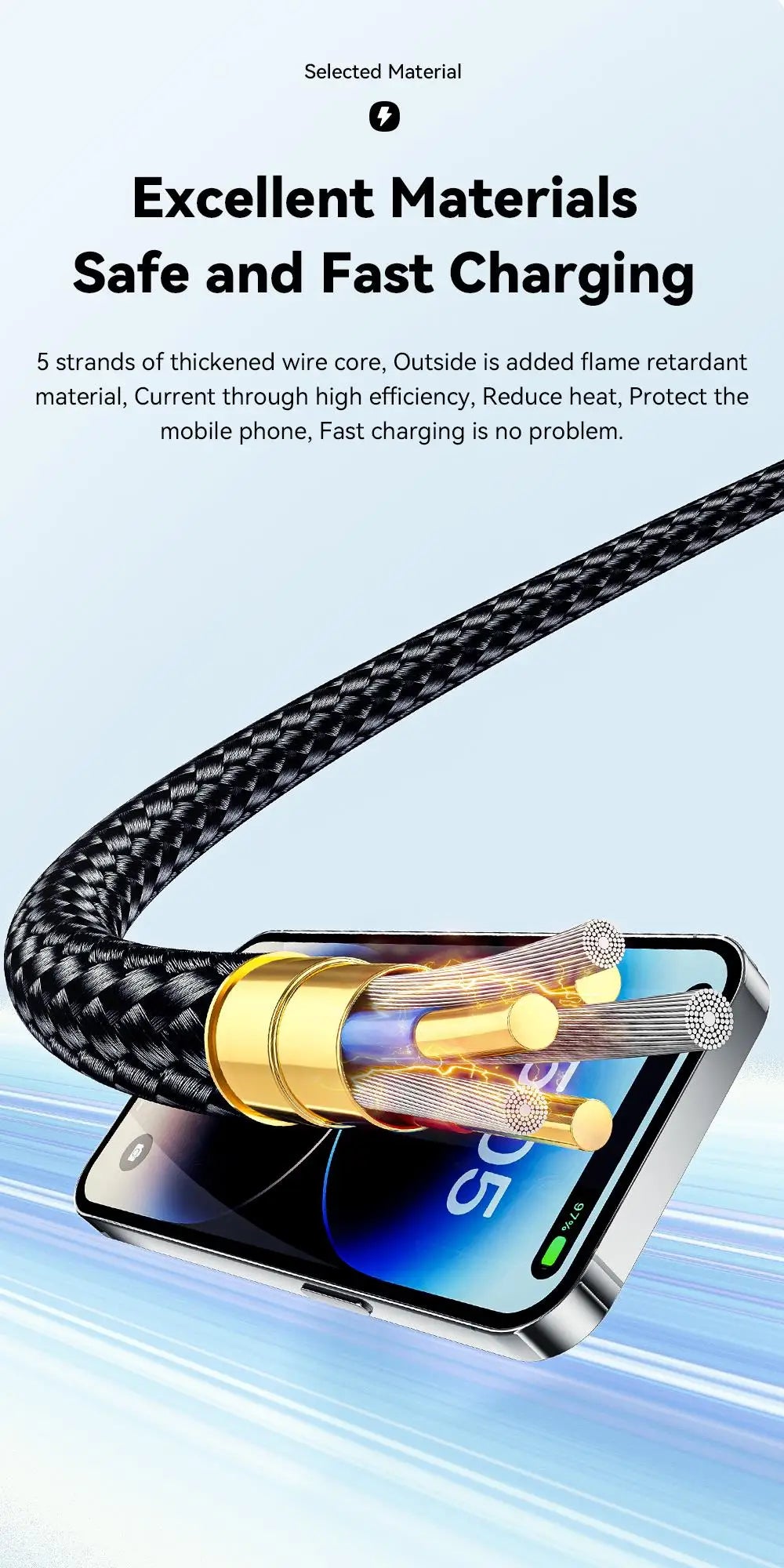Essager USB-C to Lightning Cable — Fast Charging for iPhone & iPad