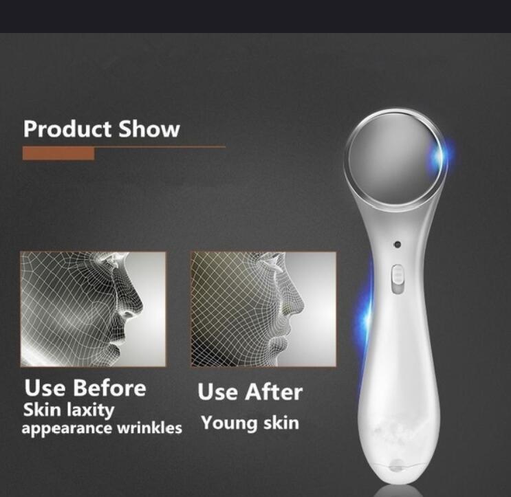 Ionic Ultrasonic Facial Beauty Device – Anti-Aging, Wrinkle Removal & Skin Firming Massager