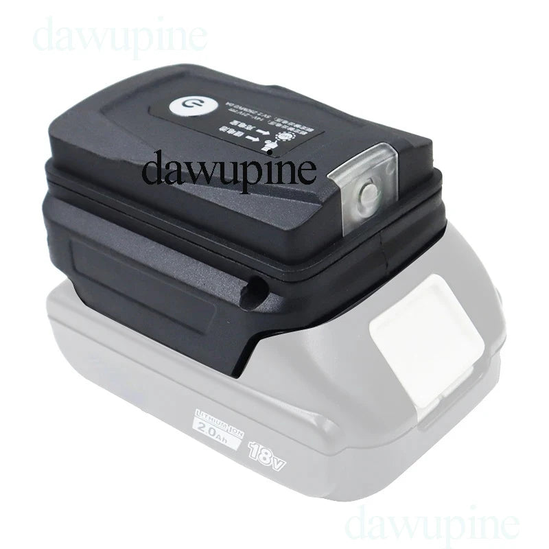 Li-ion Battery Case Adapter — Rechargeable Battery Holder with USB Output