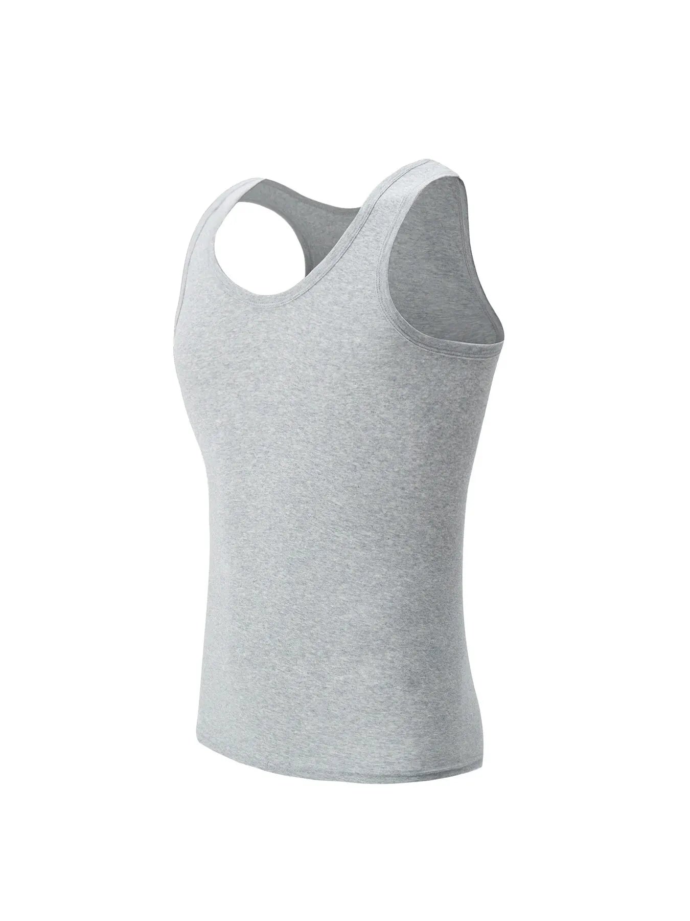 Men's Cotton Sleeveless Vest 3-Pack — Casual Fitness Sports Tank Top