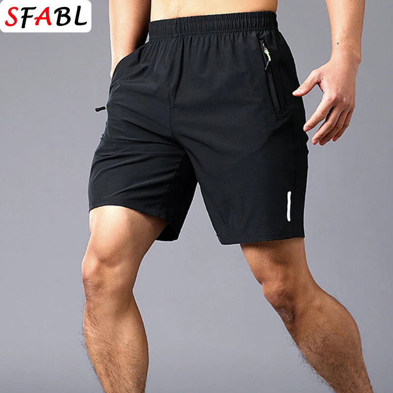 Men's Elastic Casual Running Shorts — Lightweight Everyday Athletic Shorts