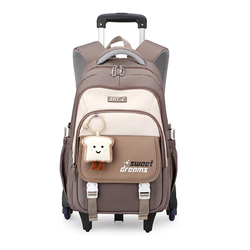 Trolley School Backpack – Two- & Six-Wheel Options