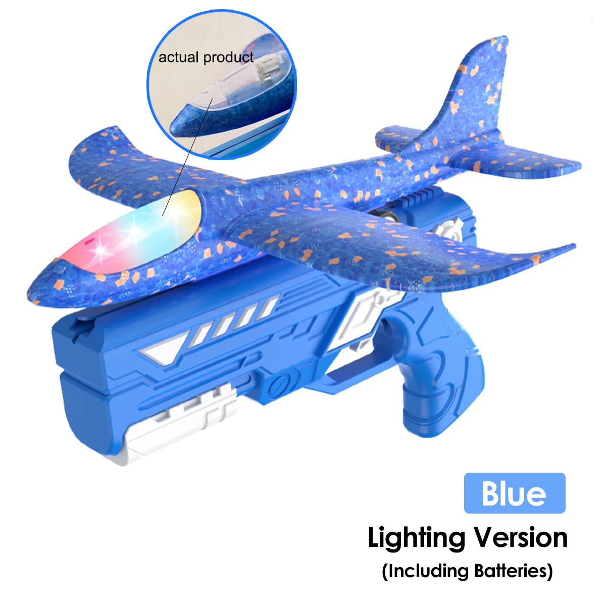 Kids Foam Aircraft Launcher — 10M Catapult Glider Plane Toy for Outdoor Play