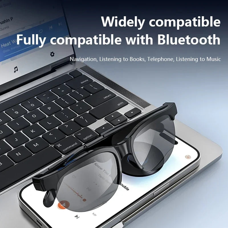 Lenovo Smart Glasses 2026 — AI Translation, Bluetooth Calling & Music | Men & Women