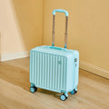 18-Inch Carry-On Luggage – Cute ABS Hardside Suitcase with Password Lock & Silent Spinner Wheels