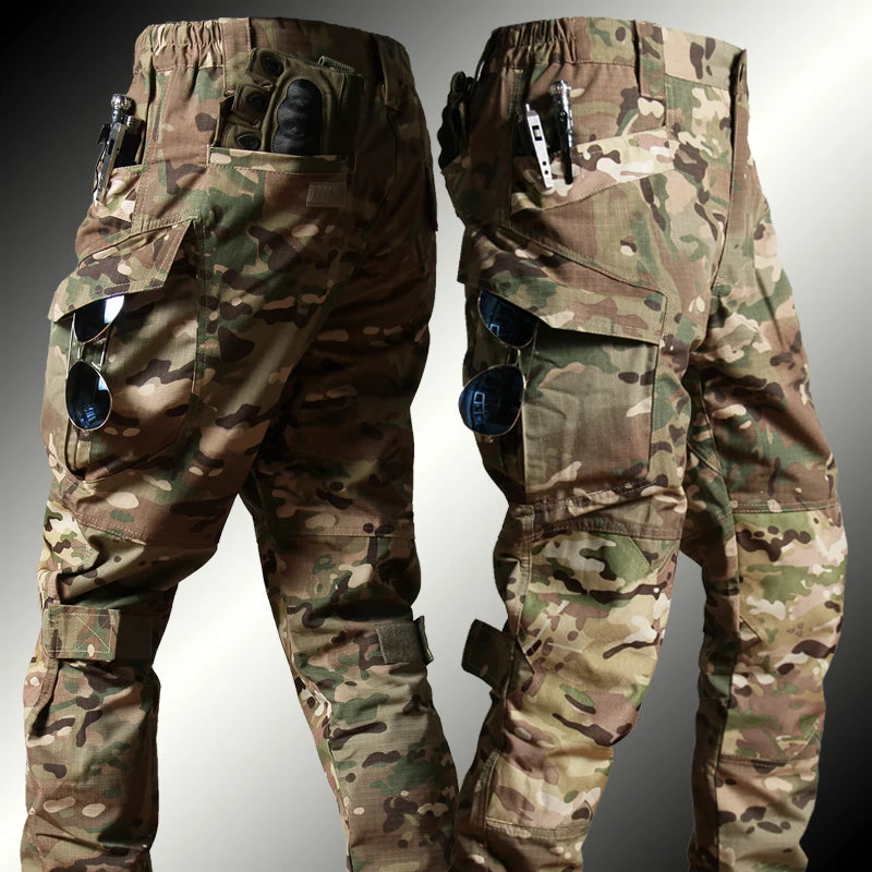 Men's Outdoor Workwear Jacket and Pants Set