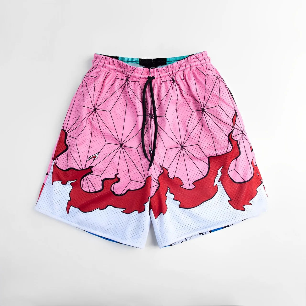 Anime Print Quick-Dry Sport Shorts — Graphic Athletic Shorts