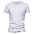Men's 100% Cotton V-Neck Slim Fit T-Shirt — Fitted Everyday Tee