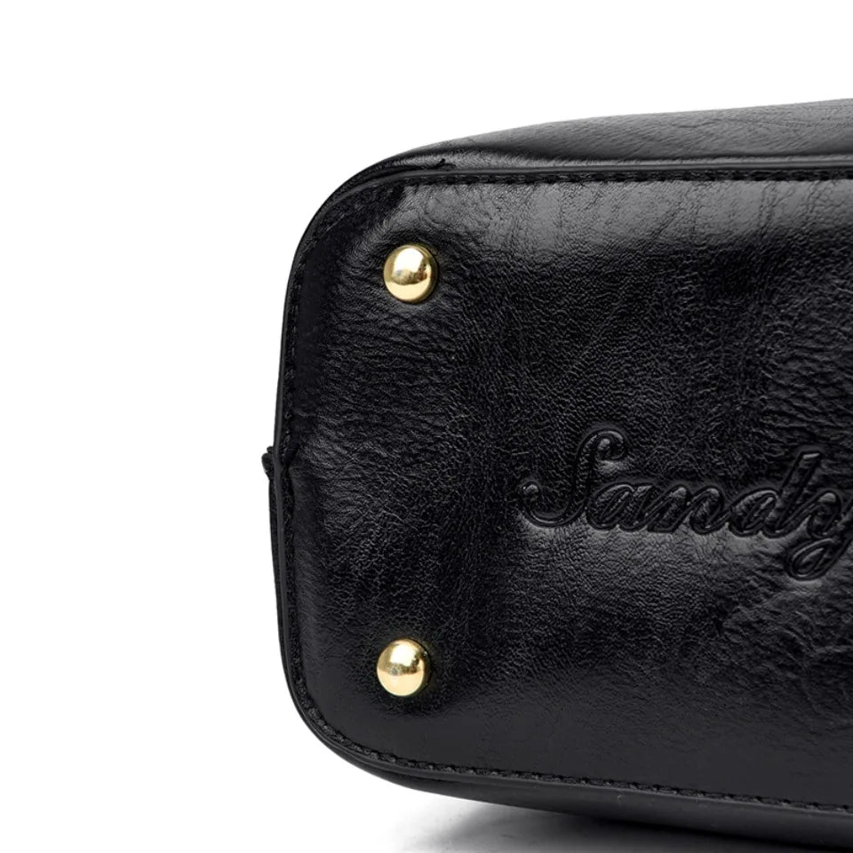 Genuine Leather Luxury Tote Shoulder Bag – High Quality Designer Crossbody Handbag for Women