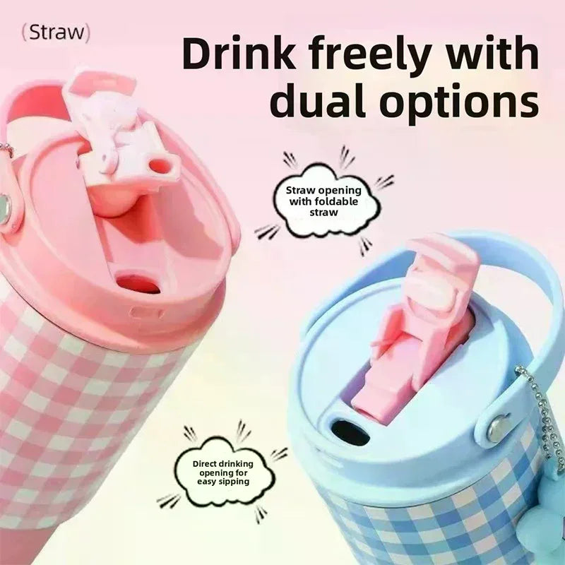 750ml 316 SS Vacuum Thermos Tumbler – Hot & Cold, Leakproof, Car Cup Holder Fit, Gift for Women, 6 Colors