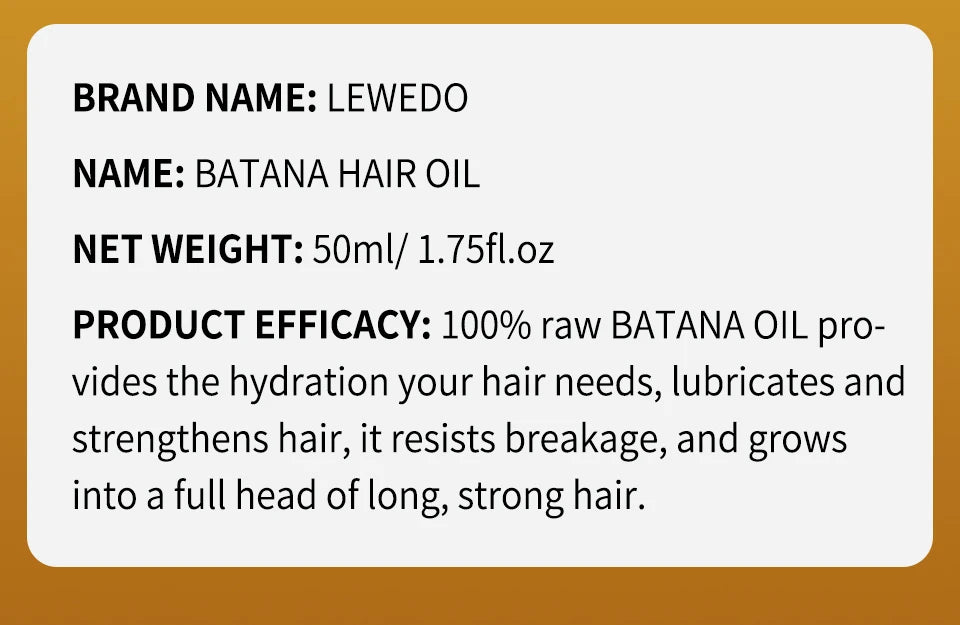Batana Oil for Fast Hair Growth — Men & Women