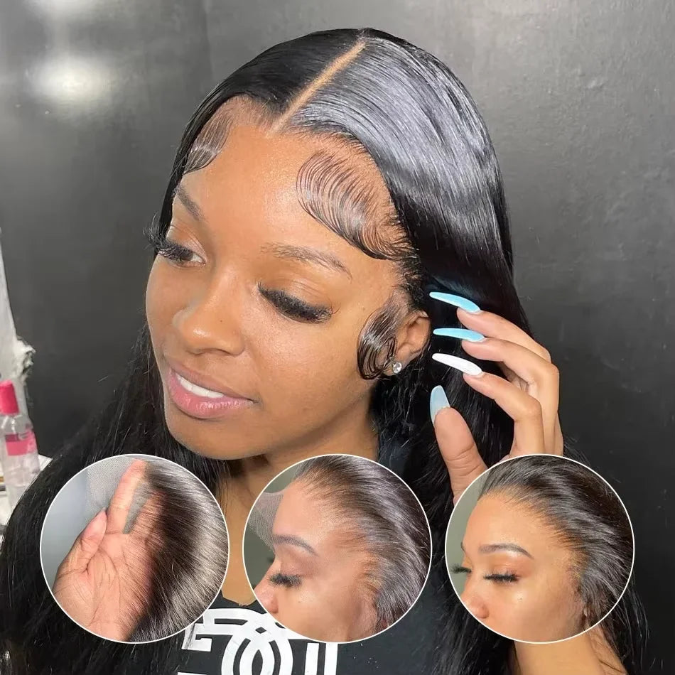 Vietnamese Human Hair Wigs Super Double Drawn Bone Straight Glueless Wigs Human Hair 7x5 Ready To Wear Wig Raw Virgin Hair
