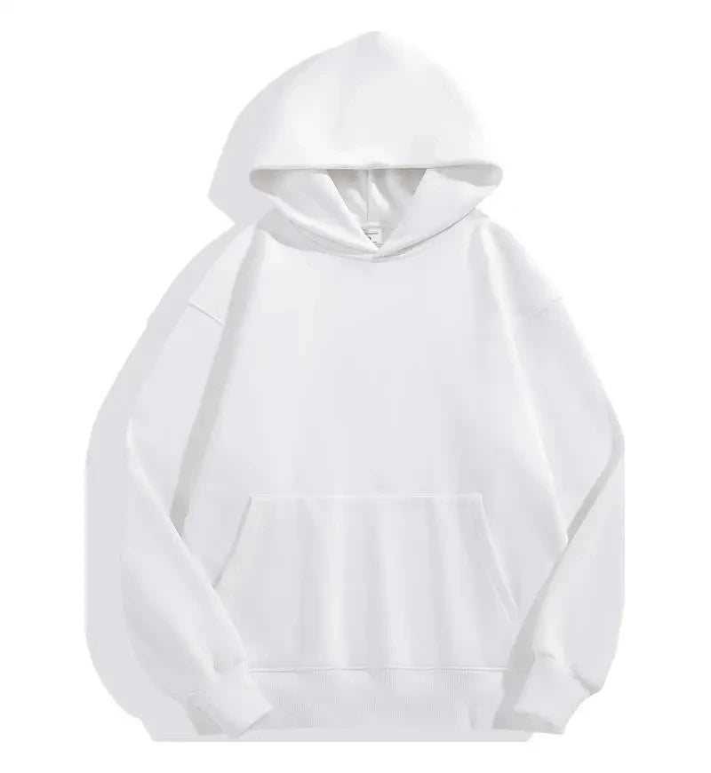 Men's Heavyweight Hoodie – 500GSM Thick Cotton Pullover Sweatshirt