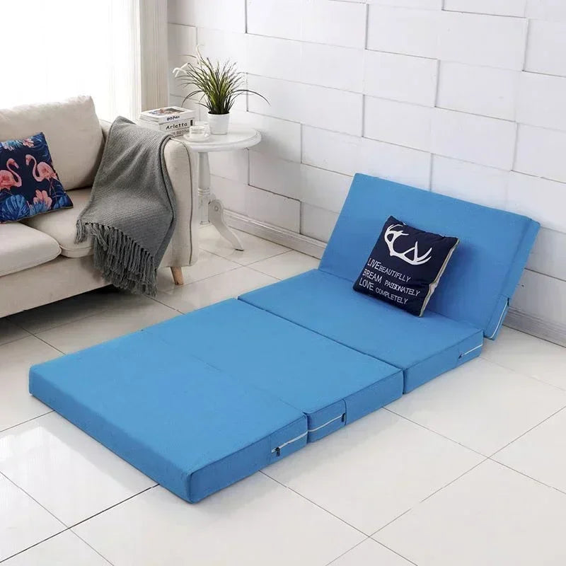 Foldable Memory Foam Mattress – Office Nap Mat, Single Bed Tatami Yoga Pad, Multiple Sizes