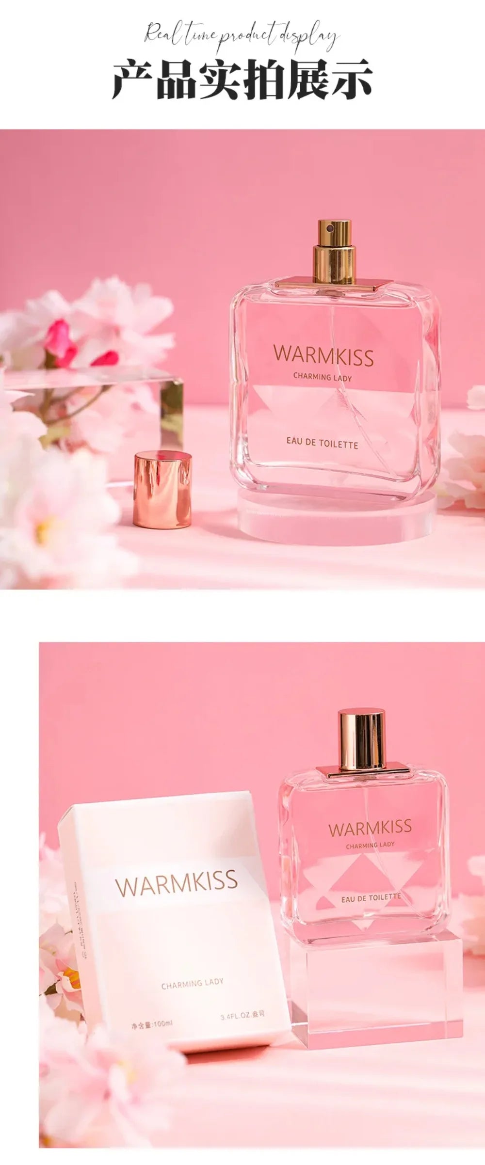Charming Lady Women’s Floral EDP 100ml – Fresh Light Long-Lasting Feminine Fragrance