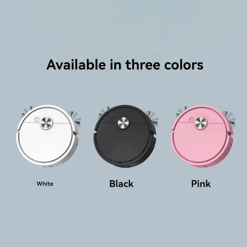 Smart Mini Robot Vacuum Cleaner – Fully Automatic Mopping, Suction & Sweeping Integrated